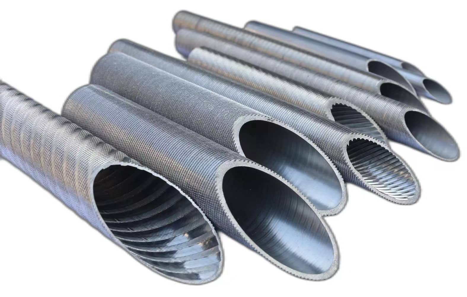 Stainless Ribbed Tubes