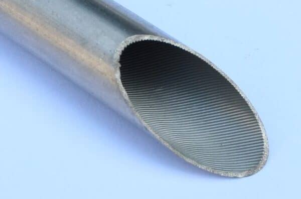 stainless ribbed tube
